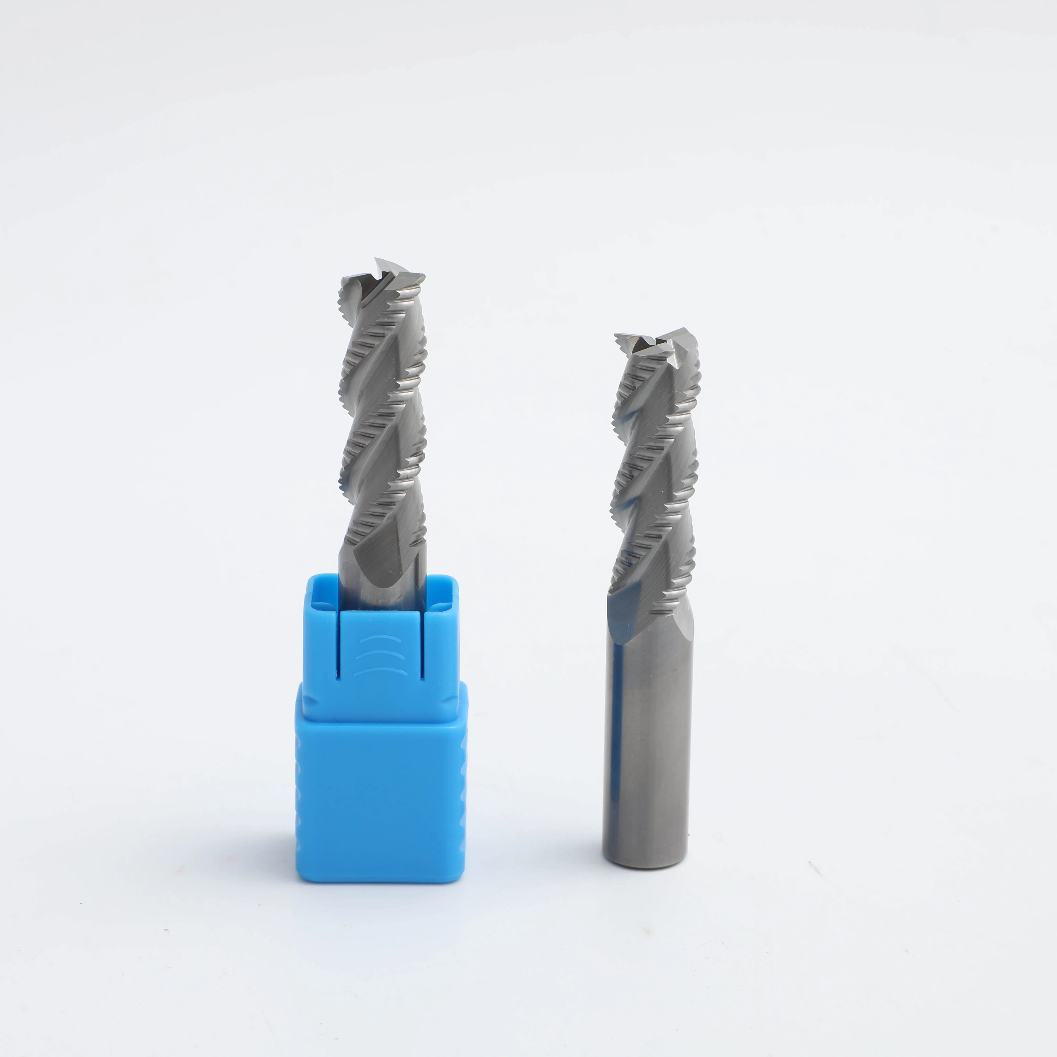 milling cutting tools 3 Flute solid carbide rough cutting end mills