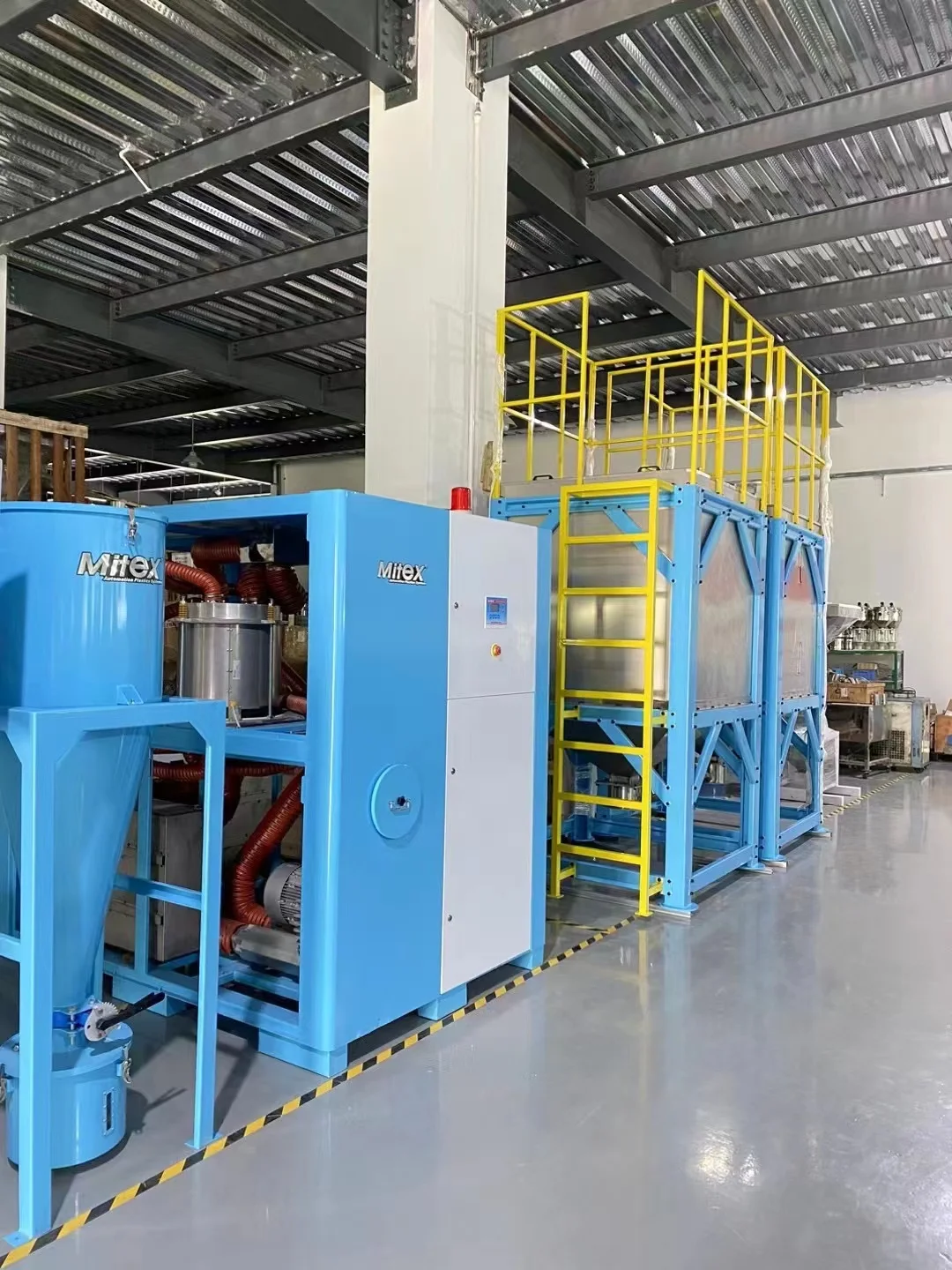 2 in 1 Honeycomb Dehumidifier for PA PC PBT PET Plastic Material drying and dehumidifying with dust collcet