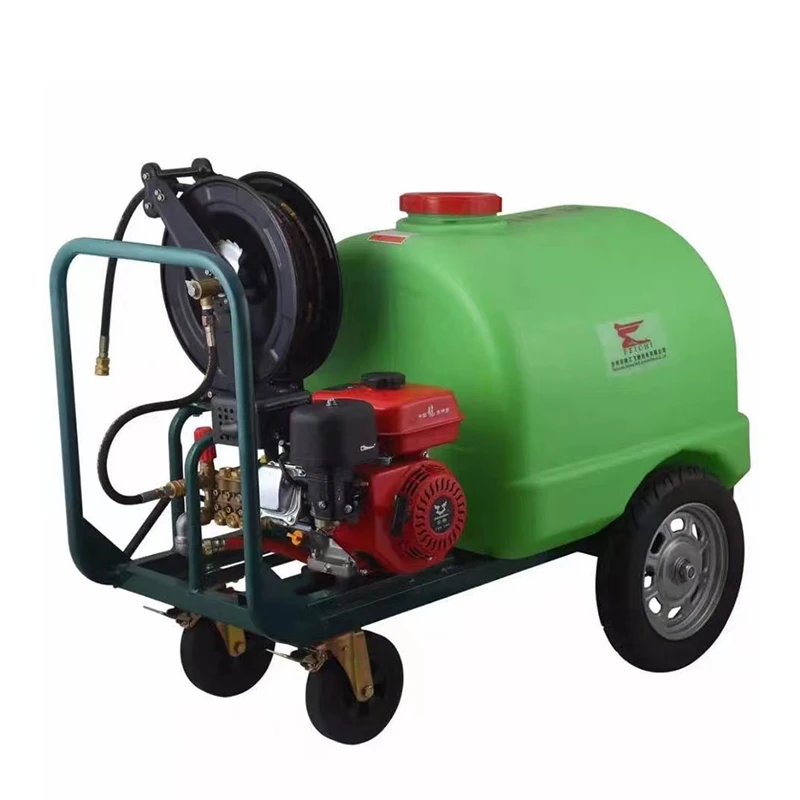 Agricultural Gasoline Power Vortex Sprayer Automatic Collection And Release Of Pipe