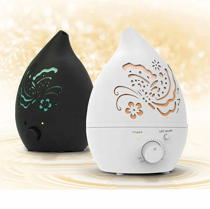 Alibaba Amazon Hot Selling China Supplier LED Lamp Aromatherapy Essential Oil Air Aroma Diffuser Cool Mist Humidifier