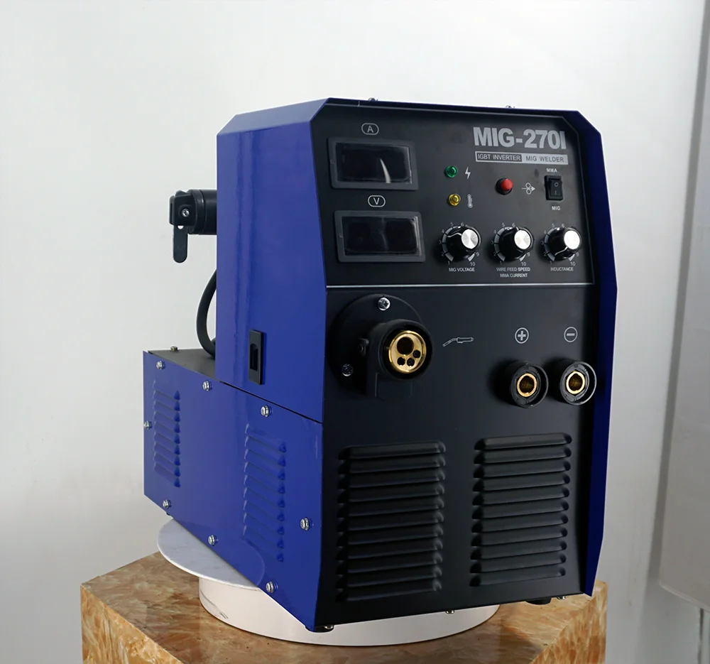 WIRE FEED WELDERS MIG250S 35 60% Rated Duty Cycle AC230V Rated Input Voltage 6.1KVA Max. Load Power Capacity