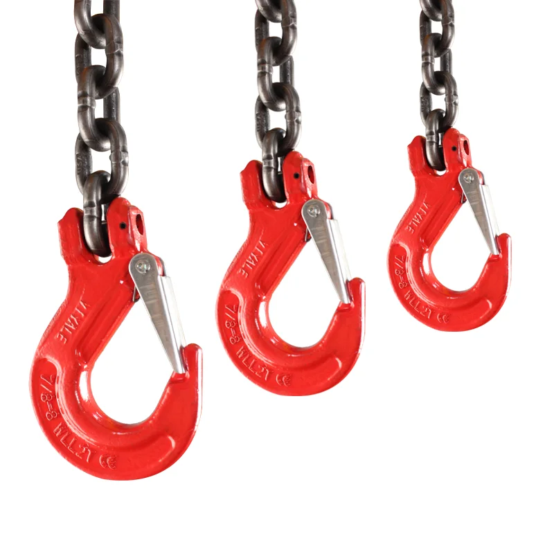 Factory Price Durable Red Painted Alloy Steel Clevis Slip Hook G80 Clevis Sling Hook