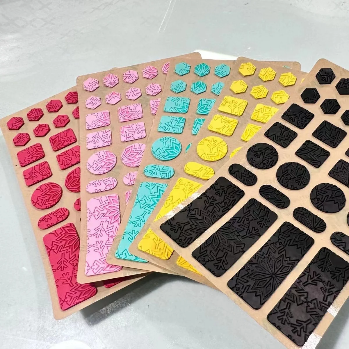 Keyboards Mouse Anti Slip Grip Tape Handmade Sticker Non Slip Suck Sweat Tape Rubber Gaming Mouse Mice Side Skin Cover Sticker