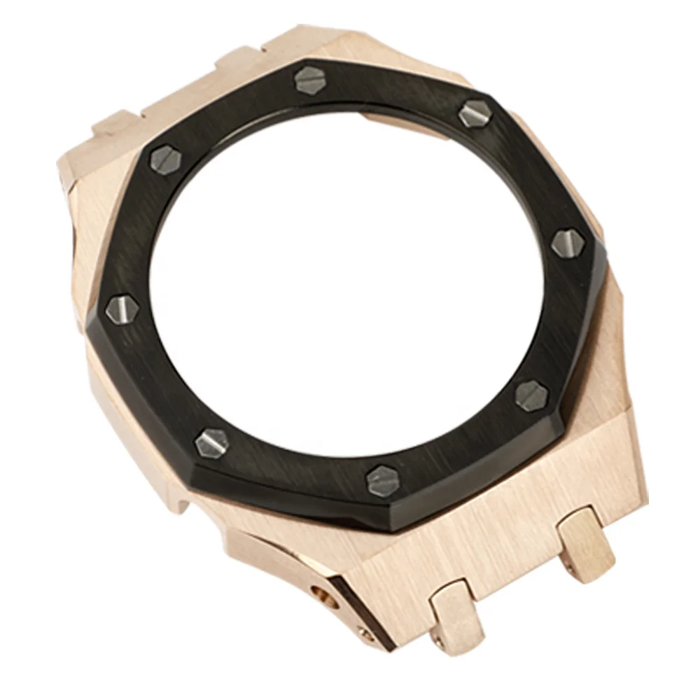 Ap modified g shock watches men wrirst stainless steel iced out watch case luxury diamond watch case for Casio G-shock GA2100