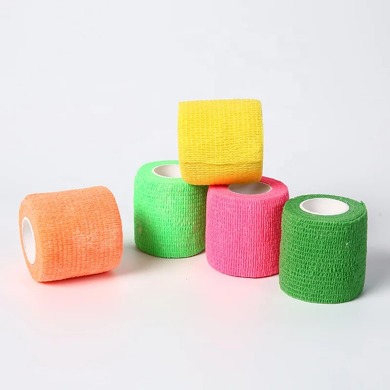 Medical Fiberglass Casting Tape Self-Adhesive Flexible Sport Wrap Cotton Cast Cohesive Bandage