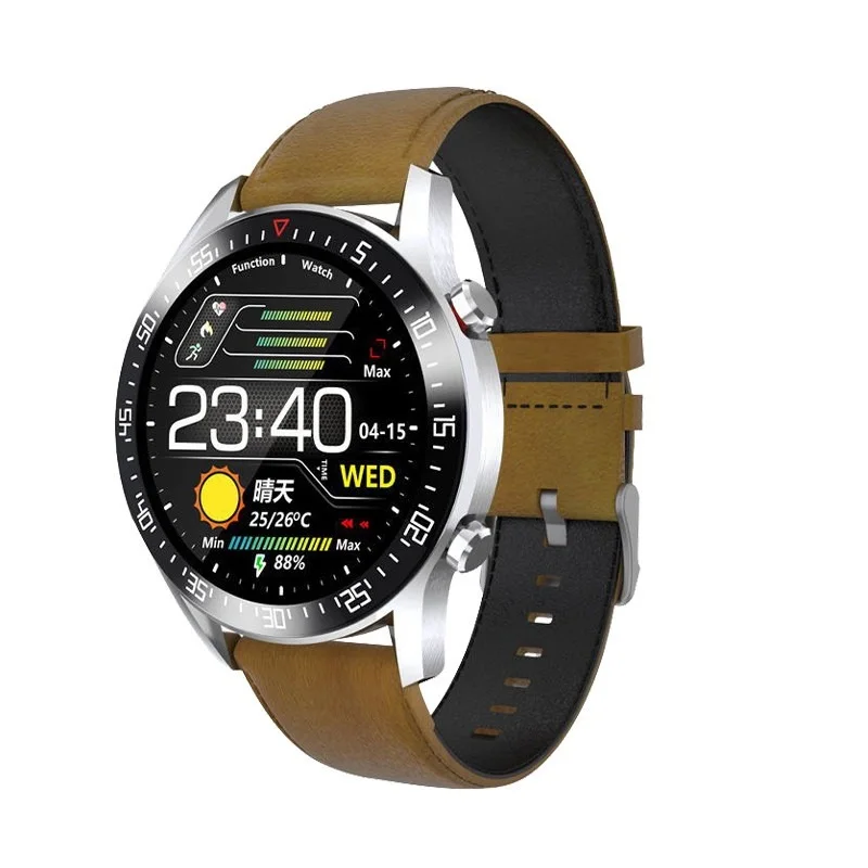 New C2+ smartwatch ip68 waterproof 1.3 high tech full touch screen sport smart watch with heart rate monitor