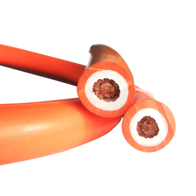 Custom Super flexible 100% pure copper conductor RUBBER or PVC sheath H01N2-D H01N2-E YH welding cable