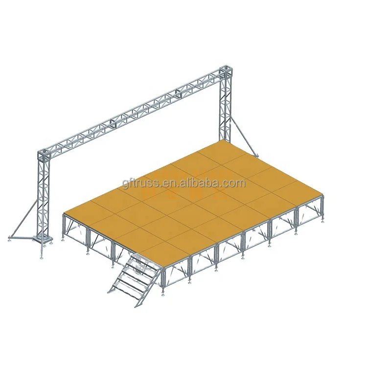 Stage Platform Aluminium Platform Top Quality Aluminum Adjustable Legs Stage Platform