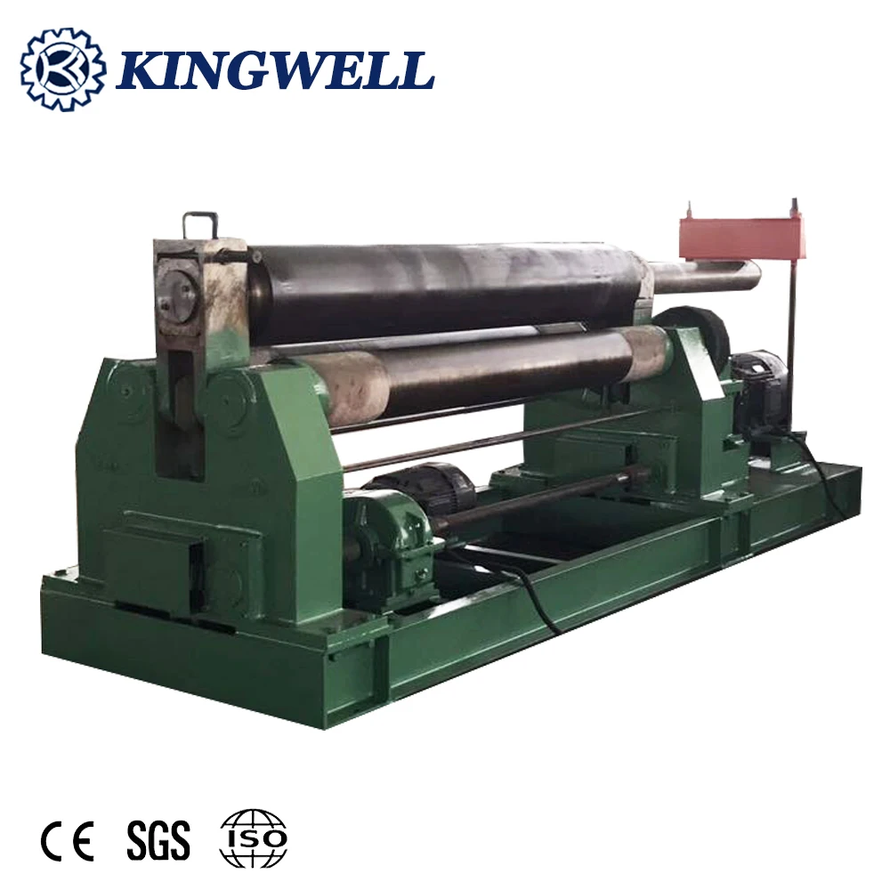 W11-30x2500  Mechanical Three Roller Symmetrical Plate Rolling Machine