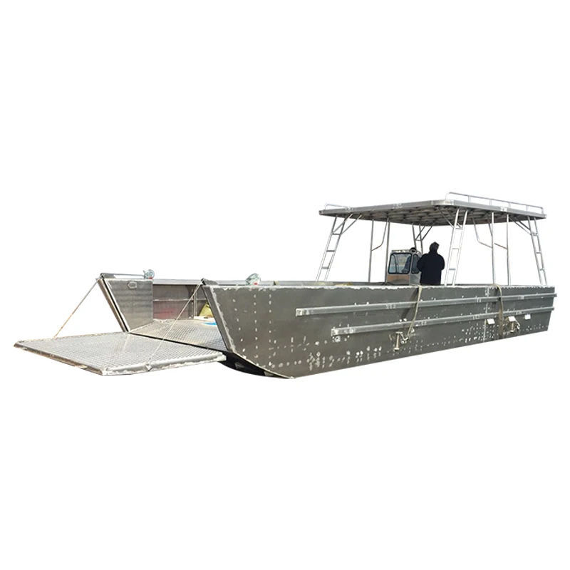 Gospel 9m/29ft aluminum console landing craft boat for passenger or cargo  for sale