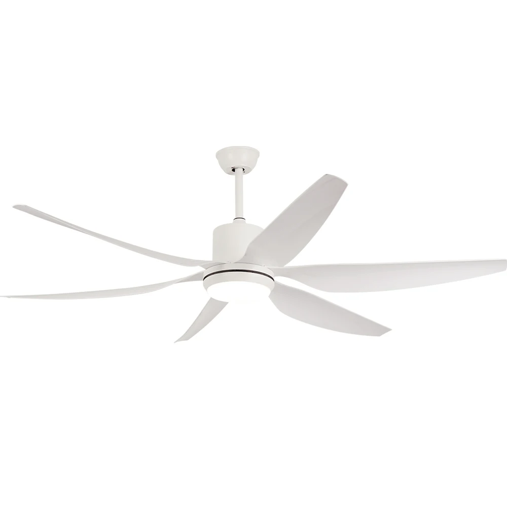 Model Style Full Copper Motor Wood Grain Abs 6 Blades Remote Control Decorative Led Ceilling Fan With Light