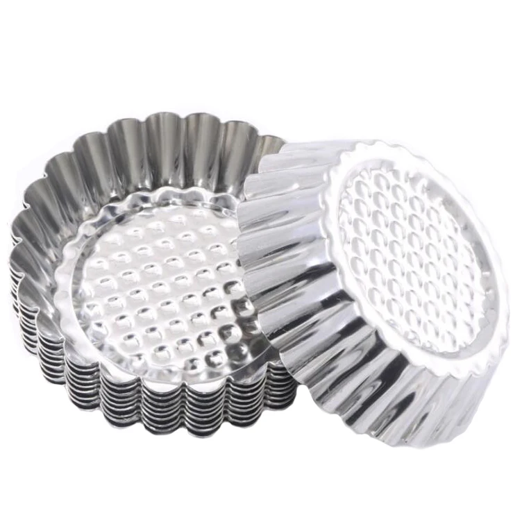 Алюминиевая Форма для яиц форма выпечки кексов многоразовая металлическая
