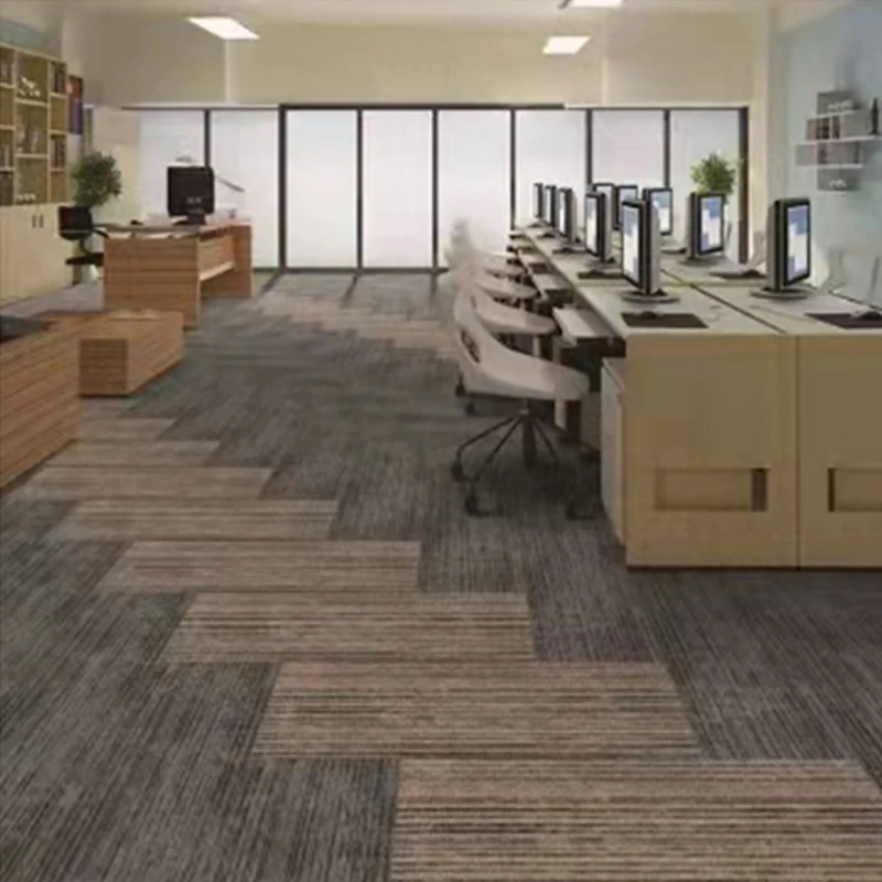 Cheap office tiles wholesale commercial carpet tile with bitumen backing
