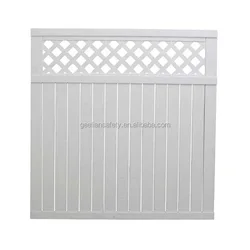 Strong UV proof Innovative Design Plastic Vinyl/PVC Garden Fence Panels decorative fence panels