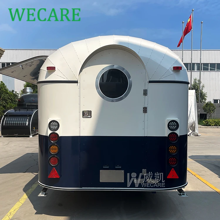 Wecare фургоны для еды Мобильные тележки и bbq airstream трейлеры пищевых баров полностью оборудованная кухня