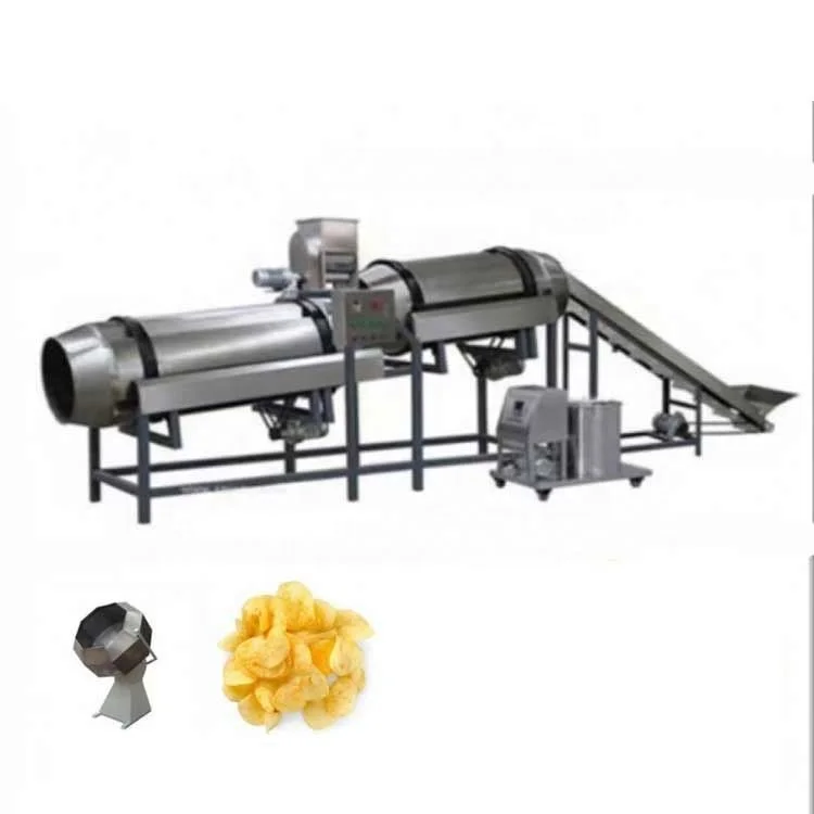 Original factory manufacturer drum coating and seasoning pop corn flavoring tea dog food flavour machine for snack food