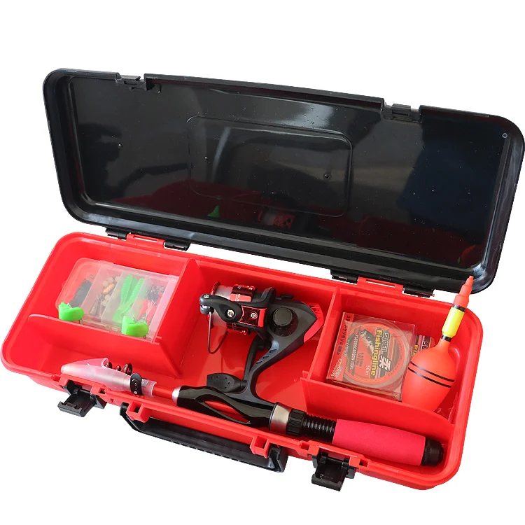 Factory Directly Sale 1.3M Fishing Tackle Set Fishing Rod Reel Set With Box