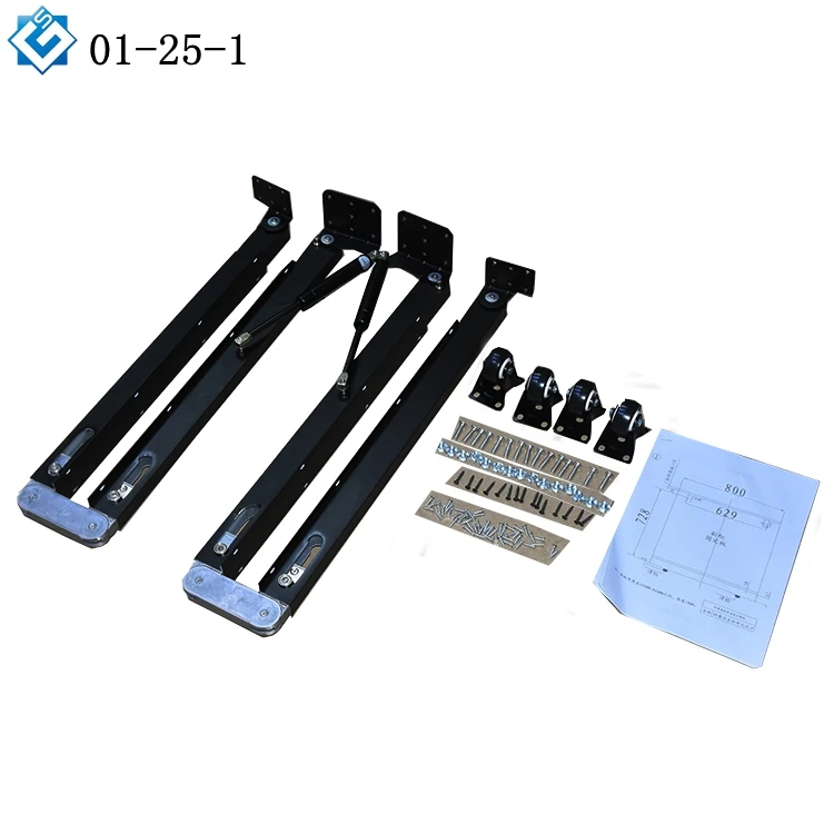 Фурнитура Gold Shine foshan для настенного монтажа складной обеденный стол выдвижной механизм