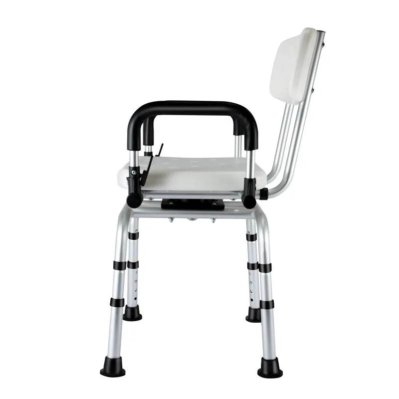 Brand New Height Adjustable Pedal Shower Chair for Bath in the Shower Bathing Chair Bath Shower Chairs Seat With Back