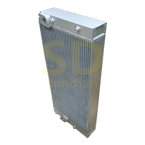 Excavator parts Hydraulic oil cooler Sany SY215-9 Hydraulic tank radiator