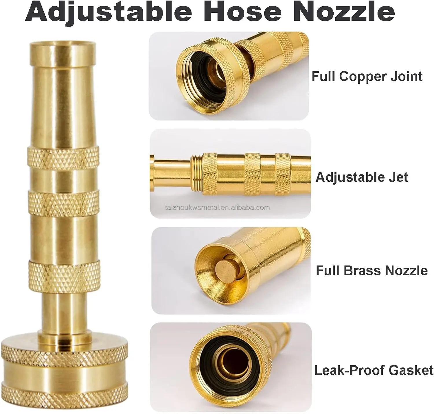 4 inch lead free corrosion resistance cleaning water jet nozzle fountain brass spray nozzle