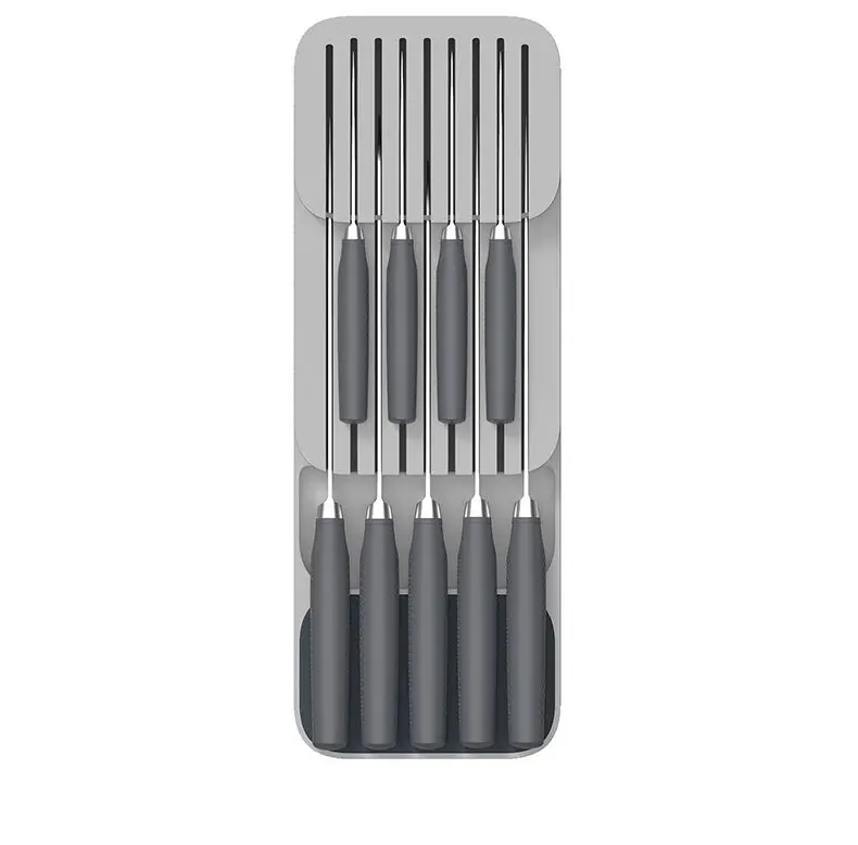 Plastic Knife Holder Modern Kitchen Supplies Simple Knife Storage Knife Block Storage