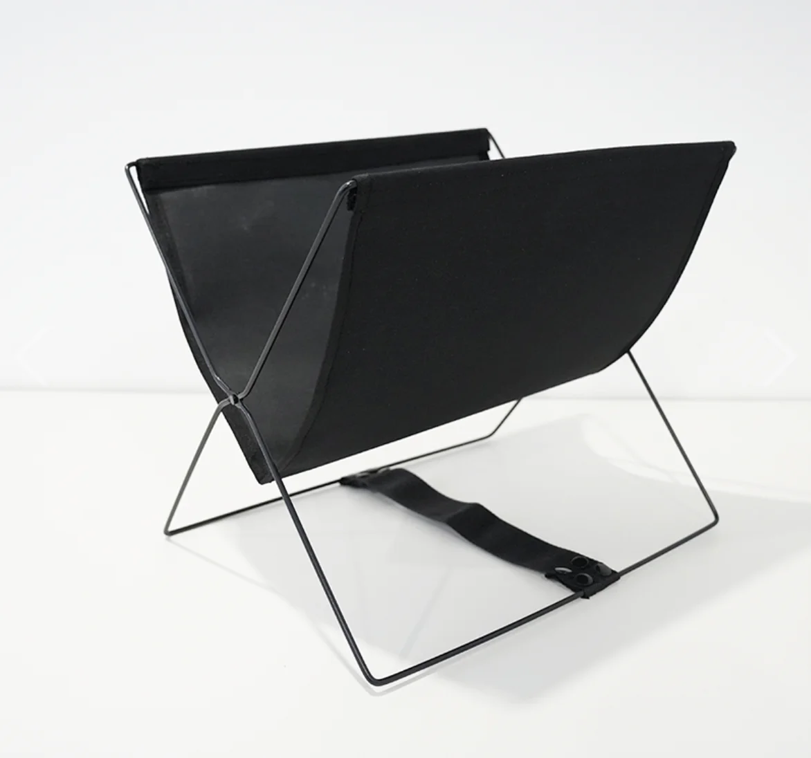 Foldable Storage Rack For Magazines Newspapers Cloth Art Books And Bag