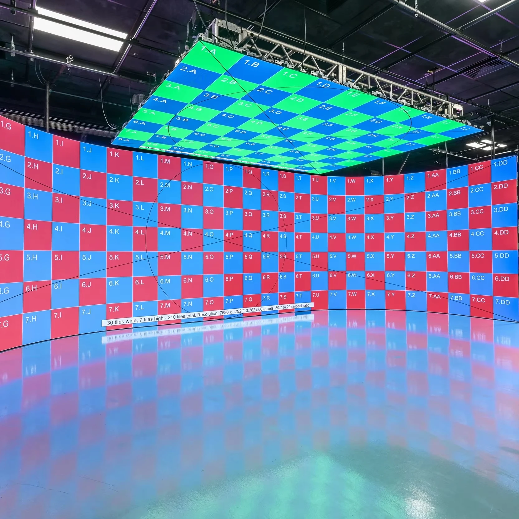 Высокое разрешение 3D голографический Проекционный светодиодный экран высокого качества 4K уровень полноцветного внутреннего применения