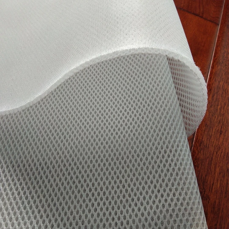 New Design Sports Shoes Material 3d Spacer Air Mesh Polyester Fabric