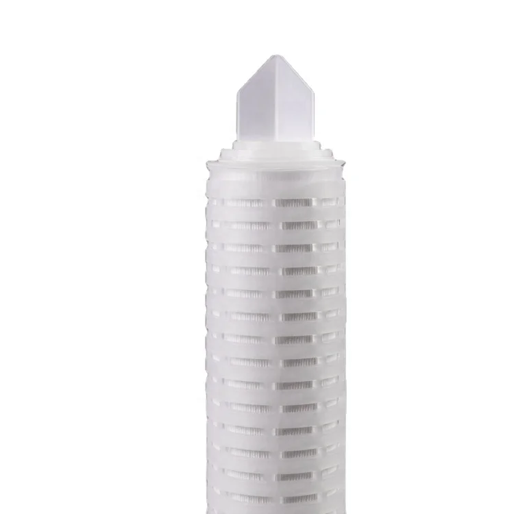 20 micron pp pleated filter element cartridge for milk