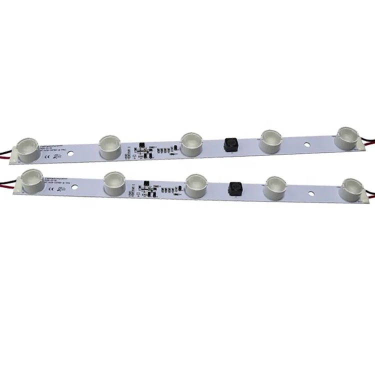 CRI80 high power LED edge lit light module for fabric box