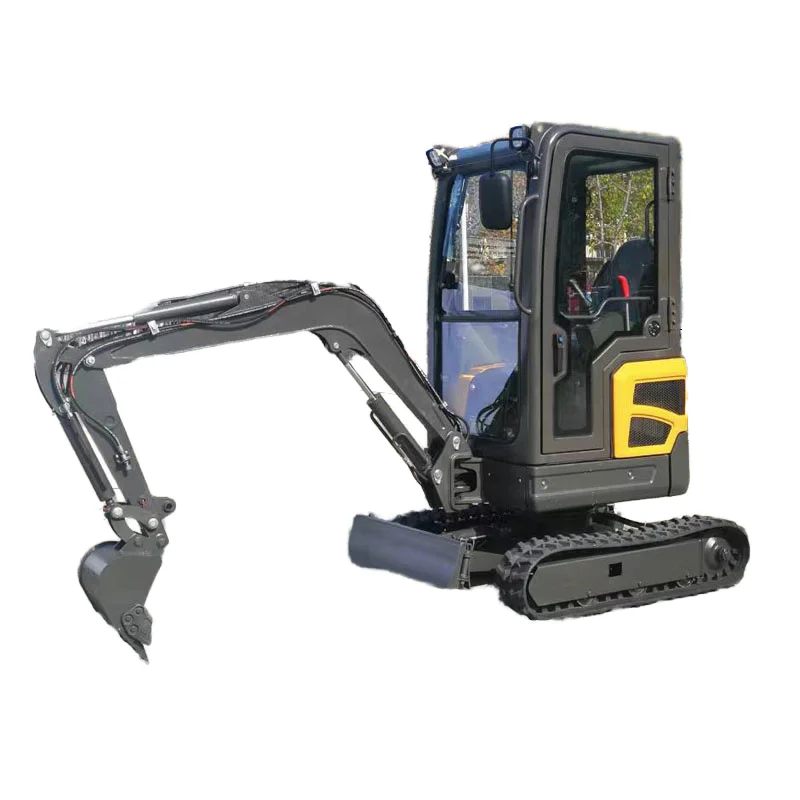 Hot Sale 1.5 Ton Small Micro Crawler Digger Mini Excavators Electric 1 ton Excavator Machine With Cabin
