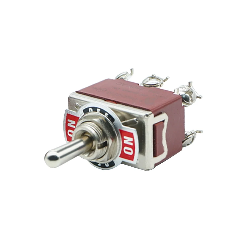 15A 250V   On Off On  6Pin switch  Screw Terminal 3 Way Latching  dpdt Toggle Switch