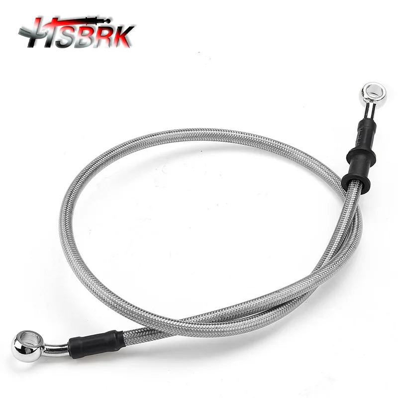 PTFE Brake Hose Resist High Temperature Flexible Racing Stainless Steel Braided Brake Hose 1/8 Clutch Brake Line SAE J1401 DOT