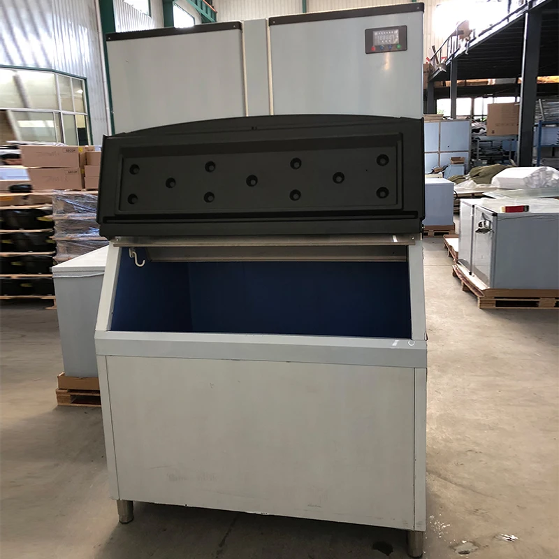 1000Kg 24Hrs High Output Large Power Electric CE Certification Square Ice Cube Maker Machine