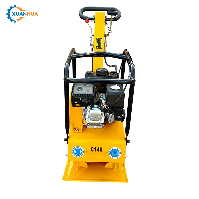 12 months warranty 80kg/ 2 ton 10hp diesel sand reversible earthplate compactors