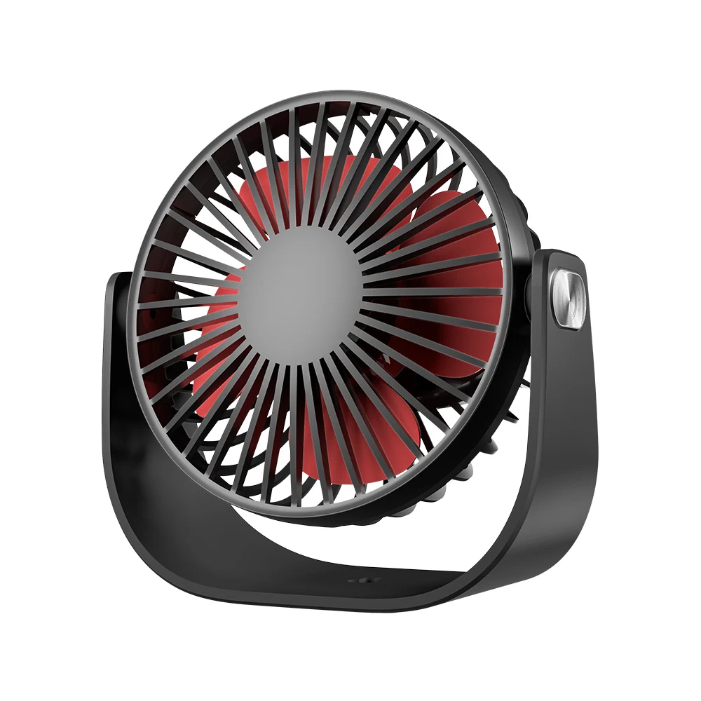 RTS 2024 new design portable household car outdoor usb fan rechargeable multi-color mini fan summer gift classic desktop fan