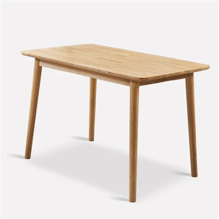 Modern Style Solid Wood Rectangular Dining Table Easy Assembly Office & Coffee Desk Kitchen Home Furniture-Wholesale Price