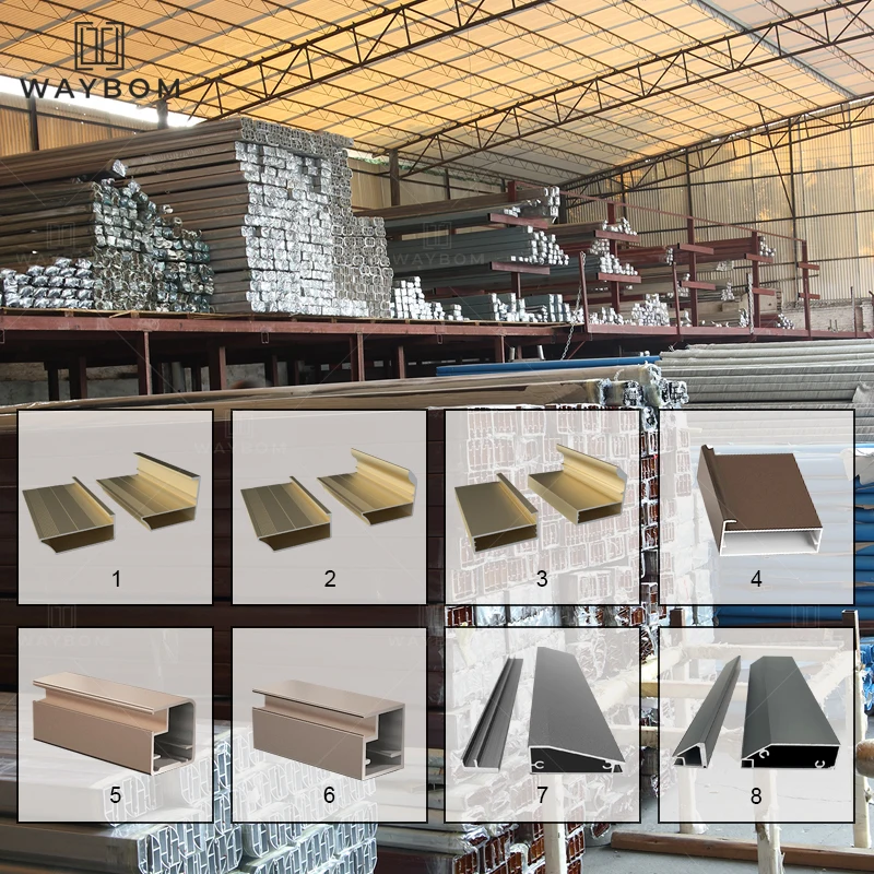 guangdong Wardrobe Handle Profile Gola Aluminium Kitchen Hidden Pull Cabinet Shelves Shower Section China manufacturers