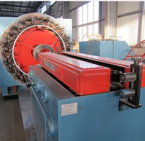 Stainless steel/copper wire braiding machine