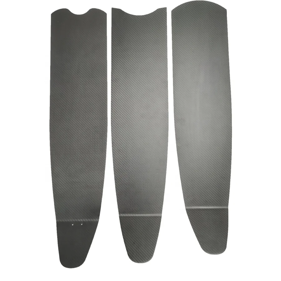 Factory produce high quality custom fins blade  full  carbon fiber free diving fins