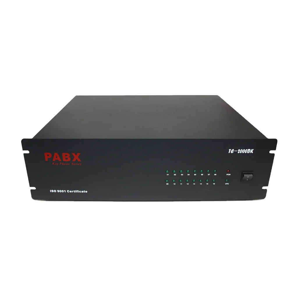 IKE TC-2000DK PBX Private Branch Exchange Black  China Pabx excellence system