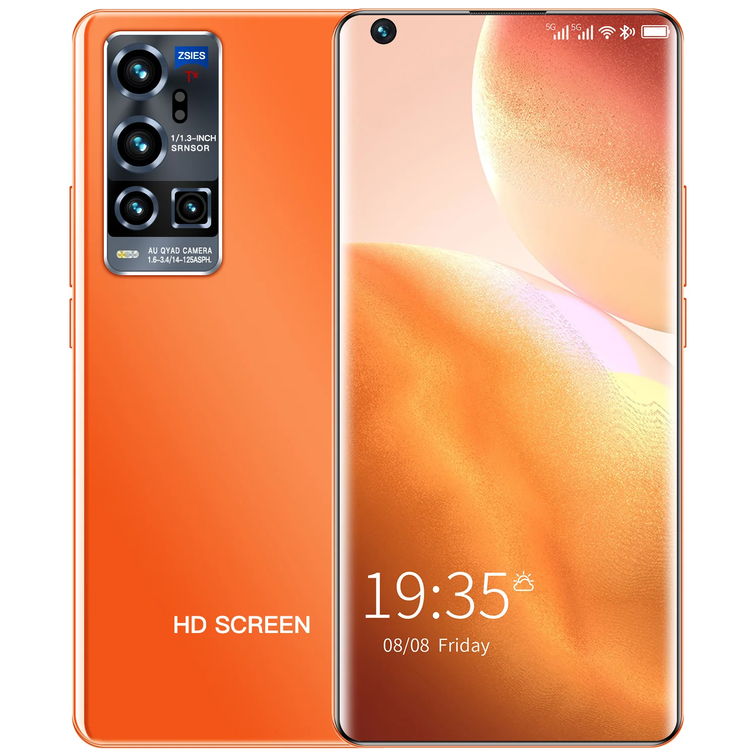 Лучшая цена, превосходное качество, 7,5 дюйма, 12 Гб + 512 ГБ, большой экран, Android смартфон, игровой телефон