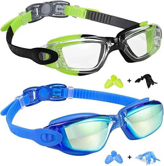 Swim Goggle Set Anti Fog Night Vision Swim Mask Goggles Swimming Goggles