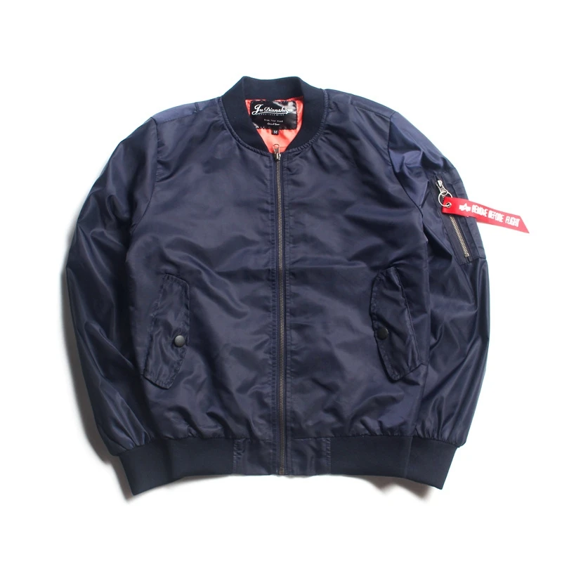 
Welcome OEM Good Quality Fashion Street Style Pilot Flight Jacket Flight Jacket Waterproof Sport Flight Jacket With Zipper 