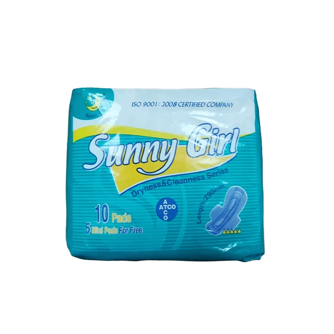 OEM ODM Acceptable Assorbent Per Tovaglioli Di Cotone Cotton Sanitary Napkins Pads Customized Sanitary Napkin Daily Panty Liner