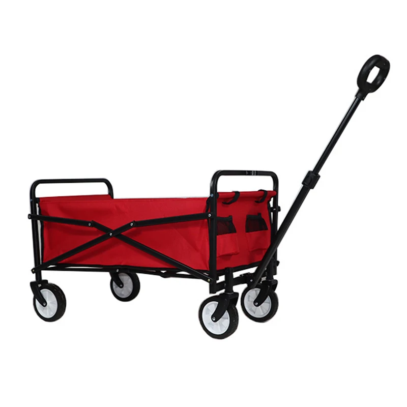 Supermarket Mini outdoor Transport Picnic Beach Camping Cart Wagon hand Trolley Garden Folding Cart Wagon