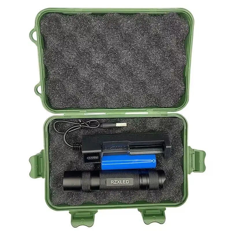 high power Adjustable Focus UV Flashlight led 3w 5w 3v UVA 365nm 375nm 380nm 395nm 405nm 410nm 425nm 243nm 149mm torch light