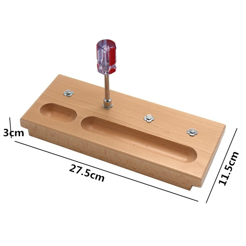 Montessori Screw Materials Basic Skills Educational Learning Toys