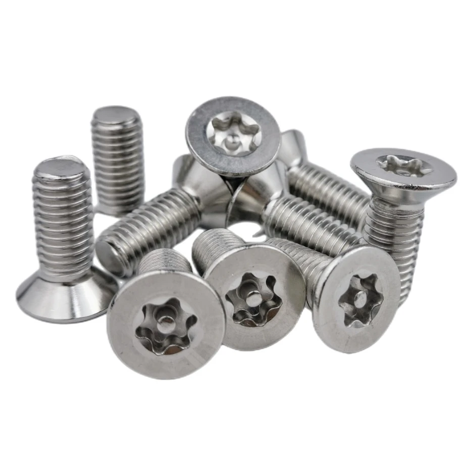 M1.2-M12 Stainless Steel Torx Security Plum Screw Tamper Proof Anti-theft Pan Head Torx Security Screw With Pin